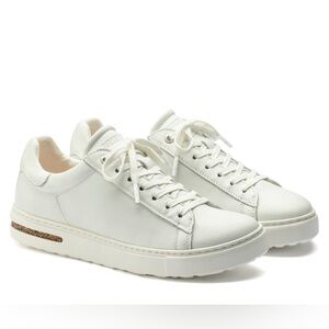 Birkenstock Bend Low Natural Leather White Sneakers